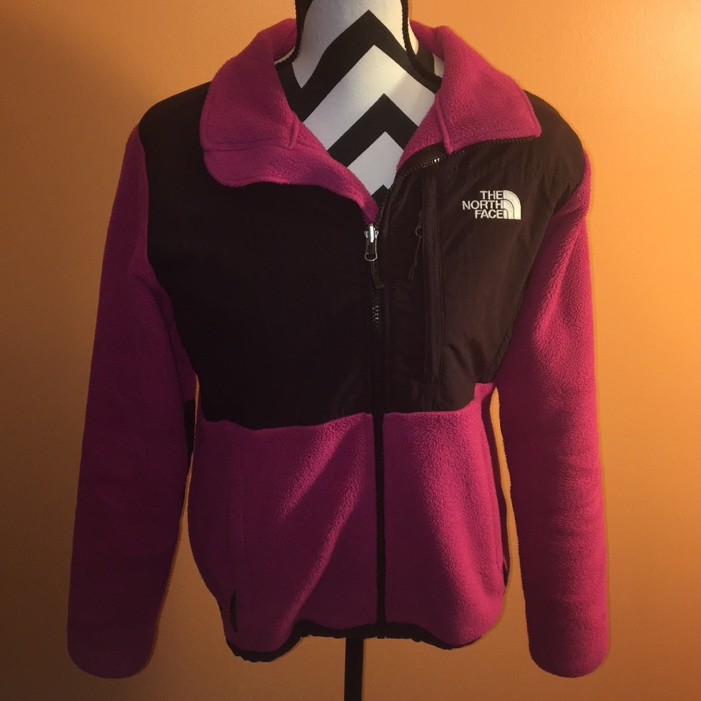 North Face Pink Denali Fleece Jacket